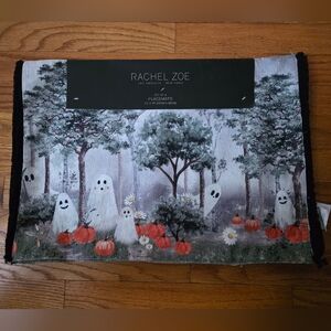 Rachel Zoe Set Of 4 Halloween Ghosts and Pumpkins Placemats
